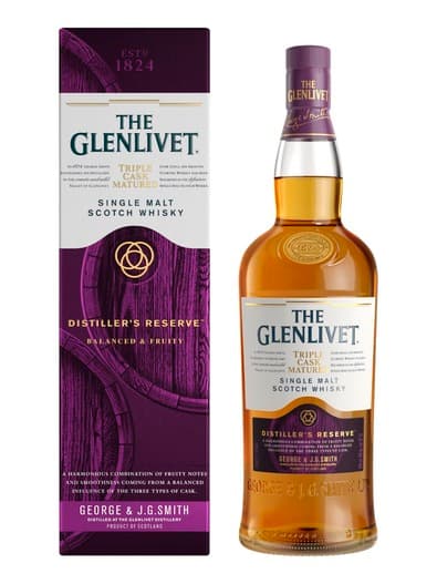 Glenlivet Triple Cask Matured Distillers Reserve Speyside Single Malt Scotch Whisky 40% 1L
